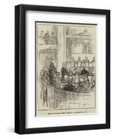 Baron Amphlett Being Admitted a Serjeant-At-Law-null-Framed Giclee Print