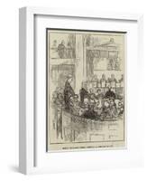 Baron Amphlett Being Admitted a Serjeant-At-Law-null-Framed Giclee Print