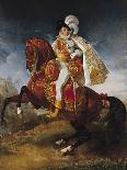 Equestrian Portrait of Jerome Bonaparte 1808-Baron Antoine Jean Gros-Giclee Print