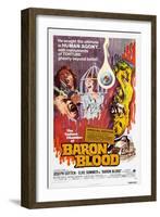 Baron Blood (aka Gli Orrori del Castello di Norimberga)-null-Framed Art Print