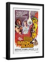 Baron Blood (aka Gli Orrori del Castello di Norimberga)-null-Framed Art Print