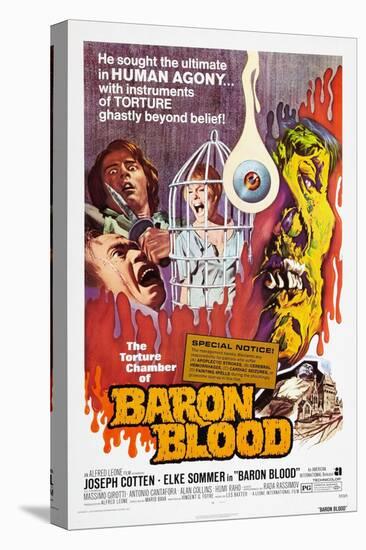 Baron Blood (aka Gli Orrori del Castello di Norimberga)-null-Stretched Canvas