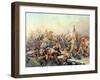 Baron Dominique Larrey (1766-1842) Crossing the Berezina, November 1812-Alexandre Solde-Framed Giclee Print