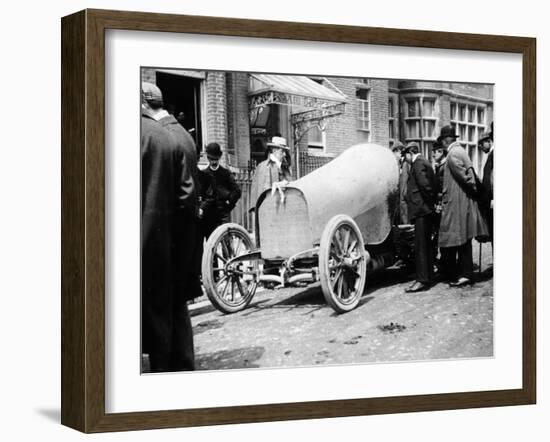 Baron Henri De Rothschild's 40 Hp Mercedes, 1902-null-Framed Photographic Print