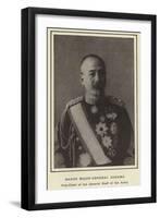 Baron Major-General Kodama, Vice-Chief of the General Staff of the Army-null-Framed Photographic Print