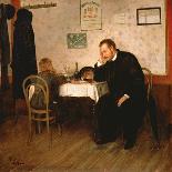 Orphaned, 1897-Baron Mikhail Petrovich Klodt von Jurgensburg-Framed Giclee Print