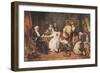 Baron Munchhausen Relating His Adventures-Robert Alexander Hillingford-Framed Giclee Print