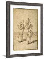 Baron Philip Von Stosch Showing an Antique Gem to Sabbatini-Pier Leone Ghezzi-Framed Giclee Print