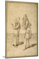 Baron Philip Von Stosch Showing an Antique Gem to Sabbatini-Pier Leone Ghezzi-Mounted Giclee Print