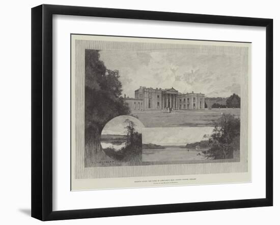 Baron's Court, the Duke of Abercorn's Seat, County Tyrone, Ireland-Charles Auguste Loye-Framed Giclee Print