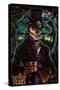 Baron Samedi Voodoo - El Paso, Texas-Lantern Press-Stretched Canvas