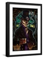 Baron Samedi Voodoo - El Paso, Texas-Lantern Press-Framed Art Print