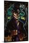 Baron Samedi Voodoo - El Paso, Texas-Lantern Press-Mounted Art Print