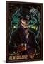 Baron Samedi Voodoo - New Orleans, Louisiana-Lantern Press-Framed Art Print