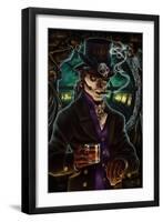 Baron Samedi Voodoo-Lantern Press-Framed Art Print