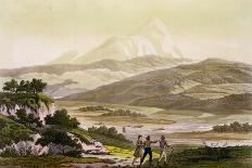 T.1593 Mt. Chimborazo and Mt. Carguairazo, Drawn by Hildebrandt after a Sketch by Humboldt,…-Friedrich Alexander, Baron Von Humboldt-Giclee Print