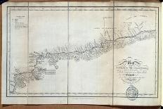 T.1608 Map of the Course of the Oroonoko from the Mouth of the Rio Sinaruco to Angostura, from…-Friedrich Alexander, Baron Von Humboldt-Giclee Print