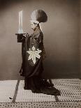 A Shinto Priest Offering Sake to the Kami, 1880-Baron Von Raimund Stillfried-Giclee Print