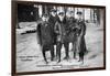 Baron Von Richthofen with Fellow Pilots, Including His Brother Lothar-German photographer-Framed Giclee Print