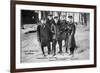 Baron Von Richthofen with Fellow Pilots, Including His Brother Lothar-German photographer-Framed Giclee Print