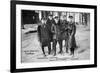 Baron Von Richthofen with Fellow Pilots, Including His Brother Lothar-German photographer-Framed Giclee Print