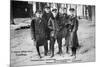 Baron Von Richthofen with Fellow Pilots, Including His Brother Lothar-German photographer-Mounted Giclee Print