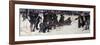 Baron Von Steuben Drilling Troops at Valley Forge-Edwin Austin Abbey-Framed Giclee Print