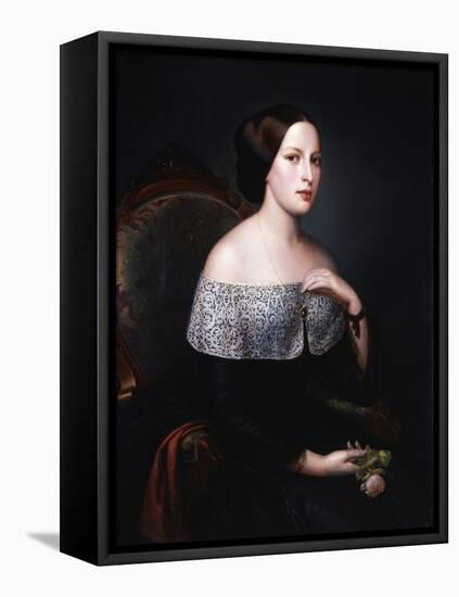 Baroness Angela De Reinelt-Felice Schiavoni-Framed Stretched Canvas