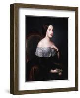 Baroness Angela De Reinelt-Felice Schiavoni-Framed Art Print