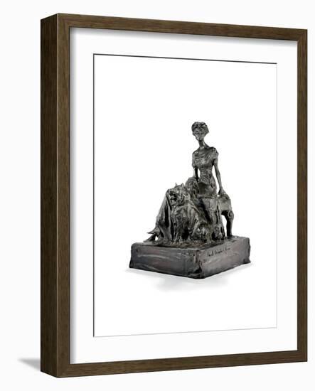 Baroness Robert De Rothschild, 1911-Prince Paul Petrovic Troubetzkoy-Framed Giclee Print