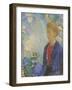 Baronne de Domecy, c.1900-Odilon Redon-Framed Giclee Print