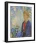 Baronne de Domecy, c.1900-Odilon Redon-Framed Giclee Print