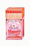 Match Box - the Perfect Match-Baroo Bloom-Stretched Canvas