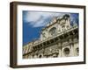 Baroque Architecture, 17th Century Santa Croce Church, Lecce, Puglia, Italy-Walter Bibikow-Framed Premium Photographic Print