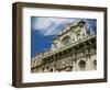 Baroque Architecture, 17th Century Santa Croce Church, Lecce, Puglia, Italy-Walter Bibikow-Framed Photographic Print