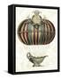 Baroque Balloon with Clock-Fab Funky-Framed Stretched Canvas