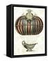 Baroque Balloon with Clock-Fab Funky-Framed Stretched Canvas