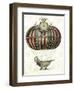 Baroque Balloon with Clock-Fab Funky-Framed Art Print