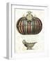 Baroque Balloon with Clock-Fab Funky-Framed Art Print