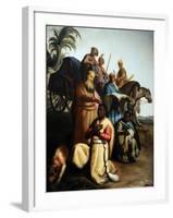 Baroque. Baptism of the Eunuch, 1626-Rembrandt van Rijn-Framed Giclee Print