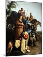 Baroque. Baptism of the Eunuch, 1626-Rembrandt van Rijn-Mounted Giclee Print