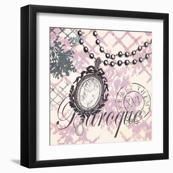 Baroque Bling-Chad Barrett-Framed Art Print