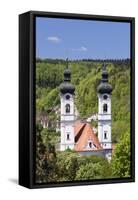Baroque Cathedral, Zwiefalten Monastery, Swabian Alb, Baden Wurttemberg, Germany, Europe-Markus-Framed Stretched Canvas