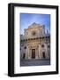 Baroque facade of Basilica di Santa Croce, Lecce, Puglia, Italy, Europe-Karen Deakin-Framed Photographic Print