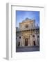 Baroque facade of Basilica di Santa Croce, Lecce, Puglia, Italy, Europe-Karen Deakin-Framed Photographic Print