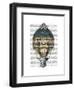 Baroque Fantasy Balloon 1-Fab Funky-Framed Art Print