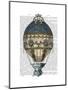 Baroque Fantasy Balloon 1-Fab Funky-Mounted Art Print