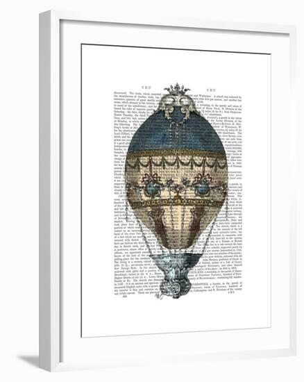 Baroque Fantasy Balloon 1-Fab Funky-Framed Art Print