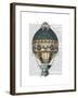 Baroque Fantasy Balloon 1-Fab Funky-Framed Art Print