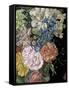Baroque Floral II-Melissa Wang-Framed Stretched Canvas